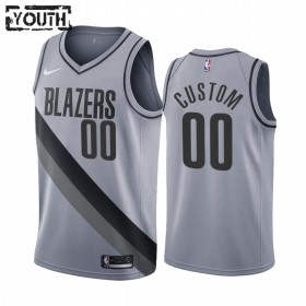 Dres Portland Trail Blazers Prilagođeni 2020-21 Earned Edition Swingman - Dječji